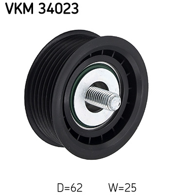 SKF VKM 34023 Løpehjul, vifterem